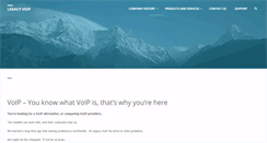 Desktop Screenshot of legacyvoip.com